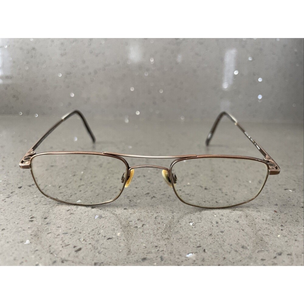 Easy Clip Eyeglasses Frames ONLY Napoleon 9026 Titanium Full Rim 49-20-140 Aspex
